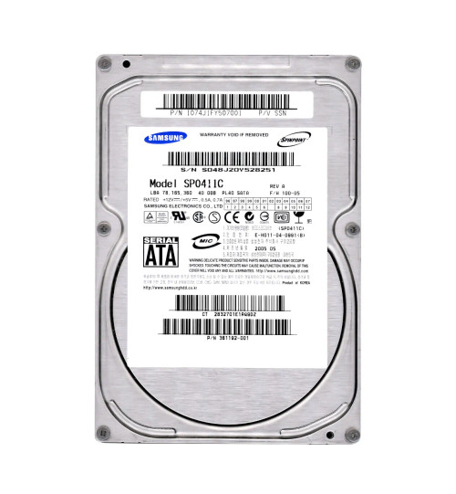 SPO411C - HP 40GB 7200RPM SATA 3.5" HDD