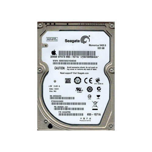 ST9320325ASG - Seagate Momentus 5400.6 320GB 5400RPM SATA 3Gb/s 8MB Cache 2.5-Inch Hard Drive