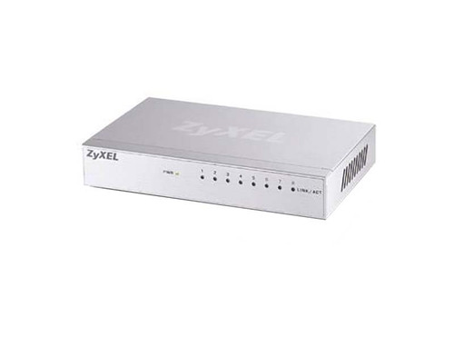 GS108BV3 - ZyXEL 8 x Ports 10/100/1000Base-T Layer 2 Unmanaged 1U Rack-mountable Gigabit Ethernet Network Switch