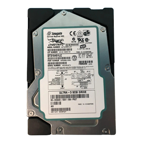 W2433 - Dell 18GB 15000RPM Ultra320 SCSI 3.5" Hot-Plug HDD