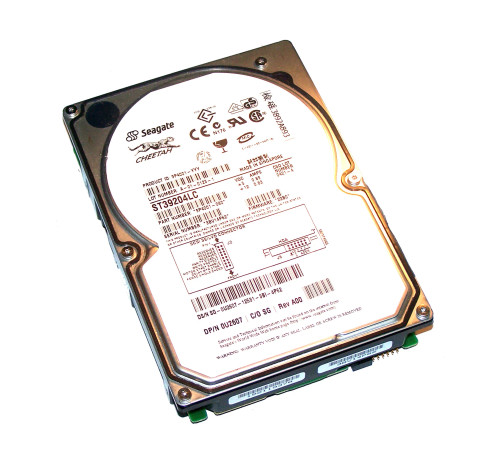 U2607 - Dell 9.1GB 10000RPM Ultra160 SCSI 3.5" HDD