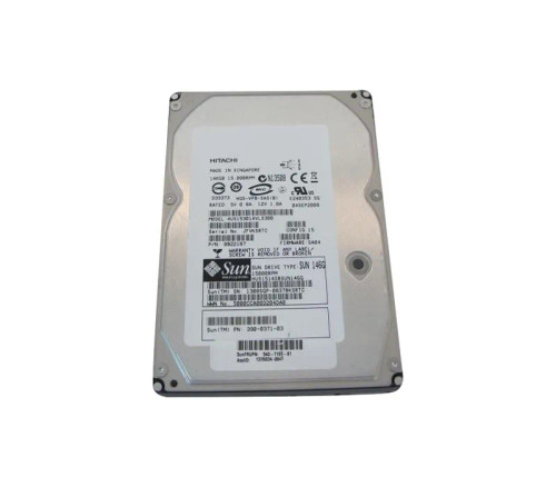 XTA-SS1NG-146G15K - SUN 146GB 15000RPM SAS 3.5" Hot-Swap HDD