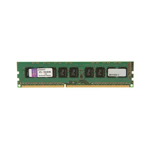 KTL-TS313E/8G - Kingston 8GB DDR3-1333MHz PC3-10600 ECC Unbuffered CL9 240-Pin DIMM 1.35V Low Voltage Memory Module KTL-TS313E/8G - Kingston 8GB DDR3-1333MHz PC3-10600 ECC Unbuffered CL9 240-Pin DIMM 1.35V Low Voltage Memory Module