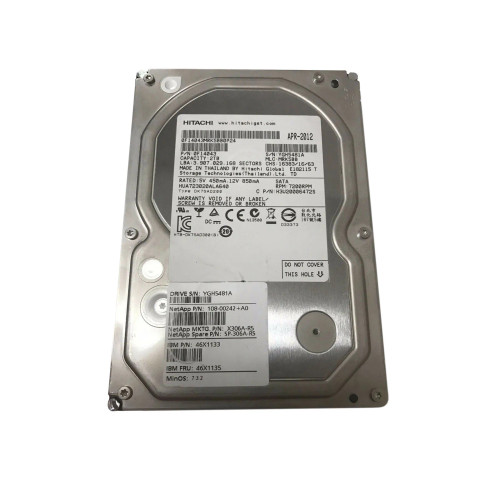 46X1133 - IBM 2TB 7200RPM SATA 3.5" HDD