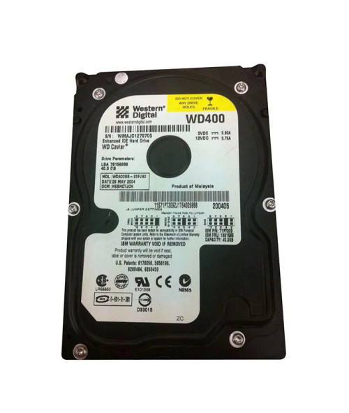 WD400-23FJA0 - Western Digital 40GB 7200RPM ATA-100 2MB 3.5" HDD