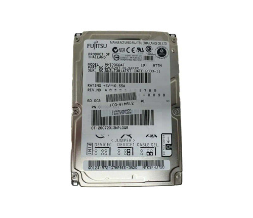 Fujitsu MHT2060AT 60GB 4200RPM IDE ATA-6 2.5Notebook Hard Drive