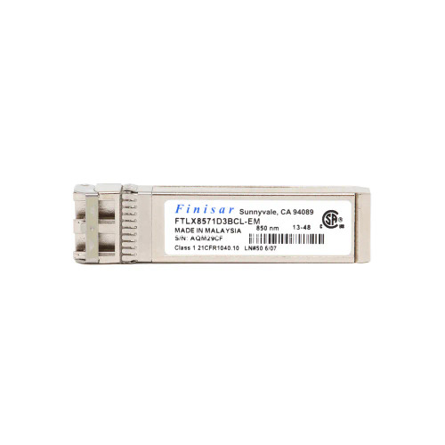 FTLX8571D3BCL-EM - Finisar 10Gbps 10GBase-SR 850nm 300m SFP+ Transceiver Module