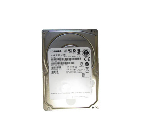 MBF230LRC - Toshiba 300GB 10000RPM SAS 6Gb/s 2.5" HDD