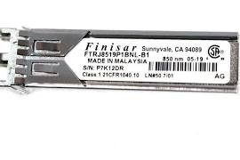 FINISAR FTRJ8519P1BNL-B1 2.125Gb/s 1000Base-SX SFP Transceiver