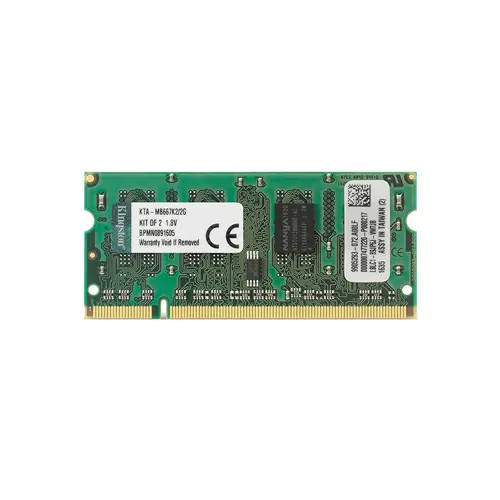 KTA-MB667K2/2G - Kingston 2GB DDR2-667MHz PC2-5300 200-Pin SoDIMM Memory
