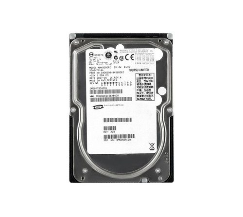 MAW3300FE - Fujitsu 300GB 10000RPM Fibre Channel Hard Drive
