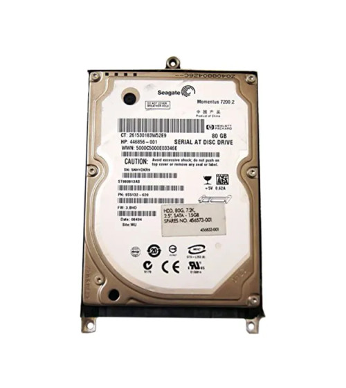 446856-001 - HP 80GB 5400RPM SATA 2.5" HDD
