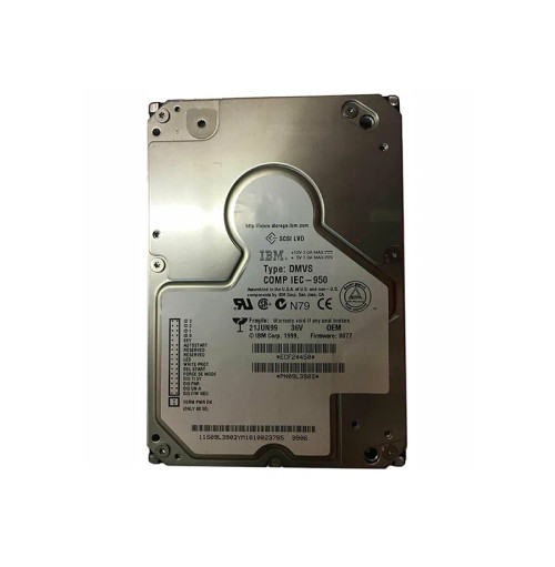 09L3903 - IBM 36.7GB 10000RPM Ultra2 SCSI 80-Pin 3.5" HDD