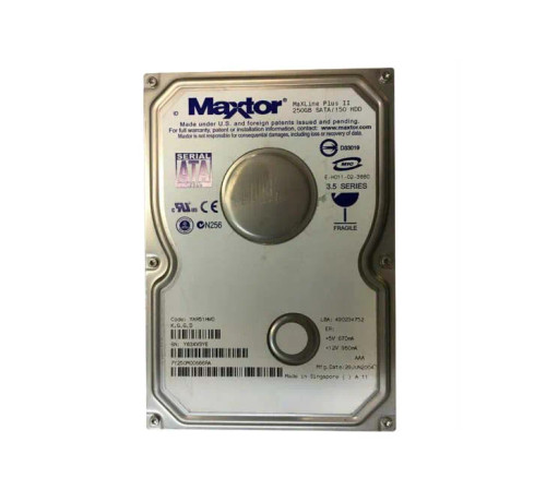 7Y250M00666RA - Maxtor 250GB 7200RPM SATA 3.5" HDD