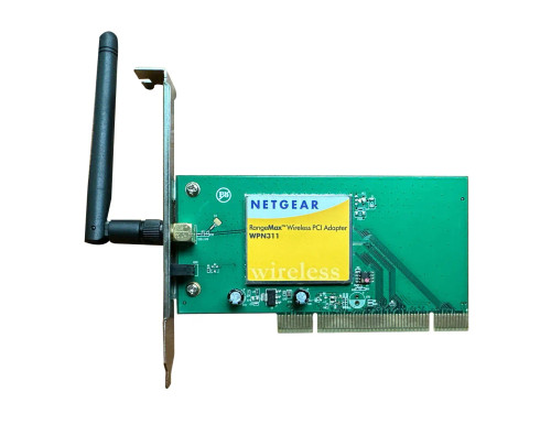 WPN311RV-100NAS - NetGear 32-bit PCI 108Mbps 802.11g Wireless Network Adapter