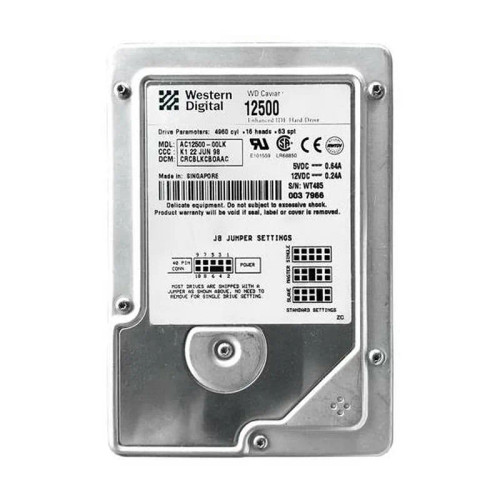 AC12500 - Western Digital 2.5GB 5400RPM EIDE 3.5" HDD