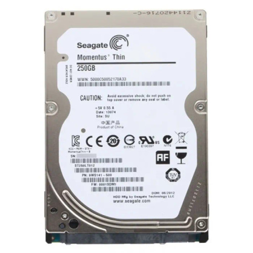 Seagate ST250LT012 250GB 5400RPM SATA 3Gb/s 2.5HDD
