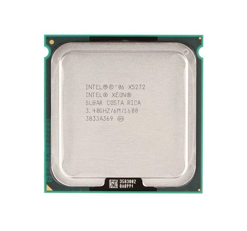 EU80573KL0966M - Intel Xeon X5272 Dual-Core 3.4GHz LGA771 Processor