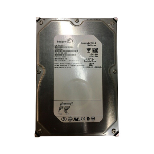 9BD133-620 - Seagate BarraCuda 7200.9 Series 250GB 7200RPM SATA 3Gb/s 8MB Cache 512 3.5-Inch Hard Drive