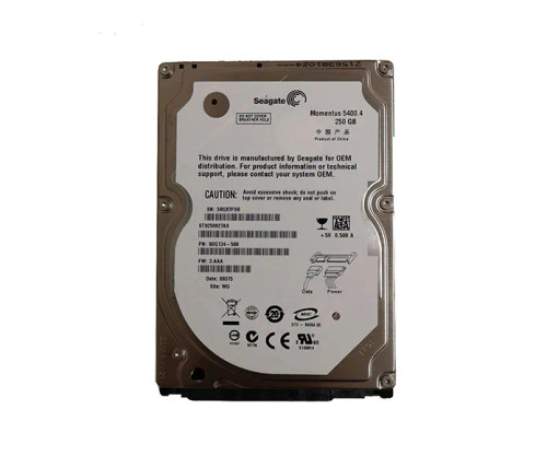 Seagate ST9250827AS Momentus 5400.4 250GB SATA 3Gb/s 2.5-Inch HDD