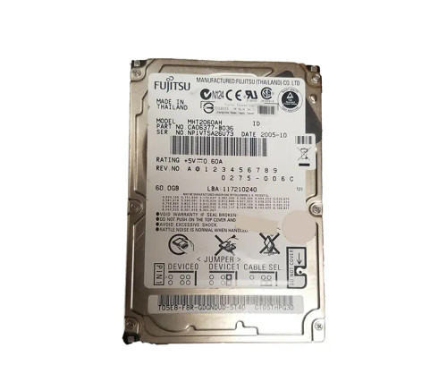 CA06377-B036 - Fujitsu 60GB 5400RPM 2.5" IDE 8MB HDD