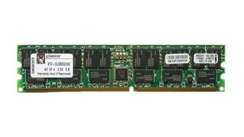 KTC-DL580G2/4G - Kingston 4GB Kit 4x1GB DDR-200 PC1600 ECC Registered Memory