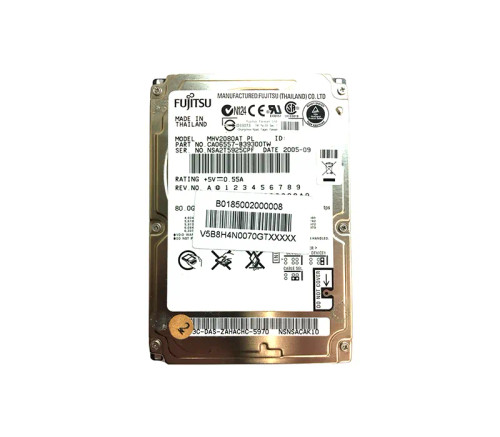 CA06557-B39300TW - Fujitsu 80GB 4200RPM IDE ATA-100 2.5" HDD