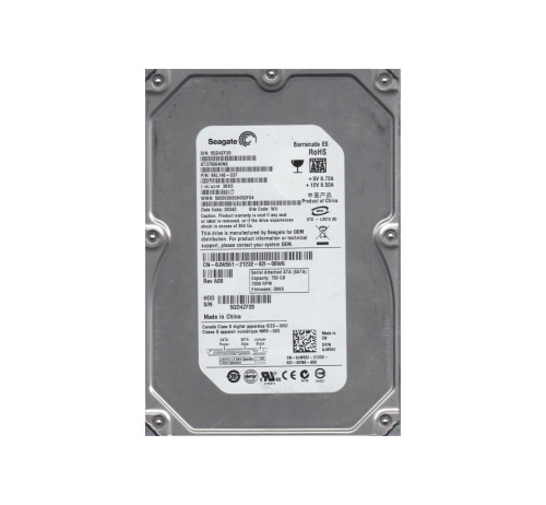 9BL148-037 - Seagate 750GB 7200RPM SATA 3Gb/s 3.5" HDD