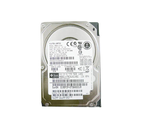 MBB2147RCSUN146G - SUN 146GB 10000RPM SAS 3Gb/s 2.5" Hot-Pluggable HDD