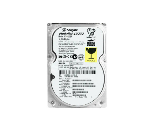 ST310232A - Seagate 10.2GB 5400RPM IDE 3.5" HDD