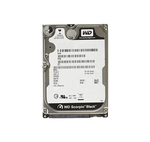 WD072500BEKT - Western Digital Scorpio Black 250GB 7200RPM SATA 3Gb/s 16MB Cache 2.5-Inch Hard Drive