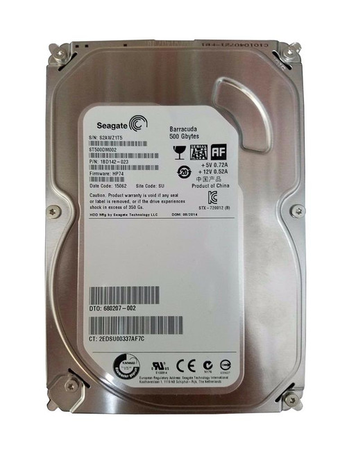 680207-002 - HP 500GB 7200RPM SATA 6Gb/s 3.5" HDD