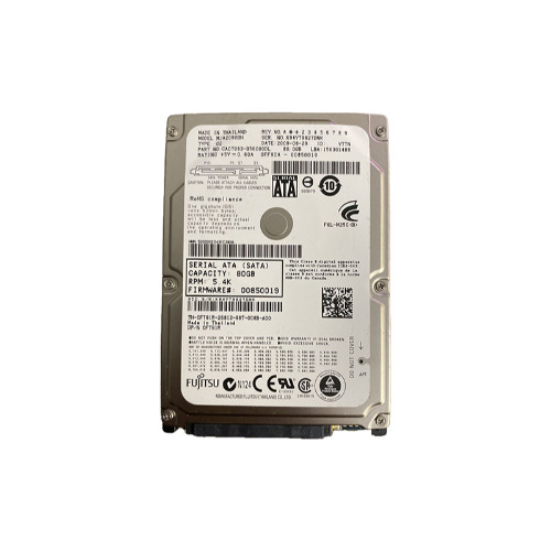 MJA2080BH - Dell 80GB 5400RPM SATA 3Gb/s 8MB Cache 2.5-Inch Hard Drive