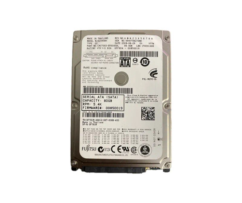 Dell MJA2080BH 80GB 2.5-Inch SATA Hard Drive 5400RPM