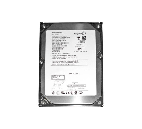 ST3160828AS - Seagate 160GB 7200RPM SATA 8MB 3.5" HDD