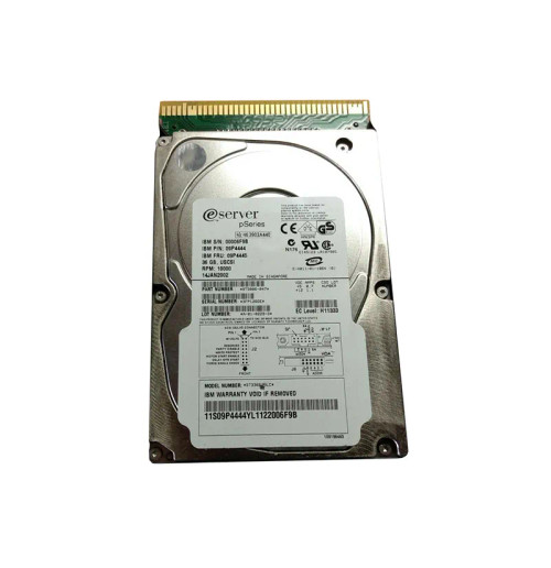 09P4444 - IBM 36.4GB 10000RPM Ultra160 SCSI 80-Pin 3.5" HDD