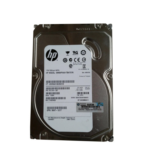 SMSKP0001TBAT07K - HP 1TB 7200RPM SATA 3.5" Hot-Plug HDD
