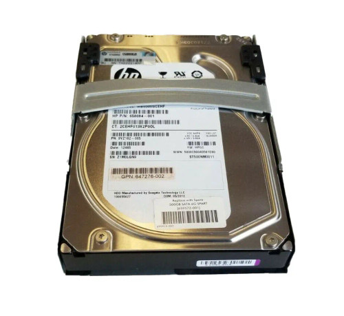 HP 659572-001 500GB 7200RPM SATA 6Gb/s SFF 3.5Midline Hard Drive