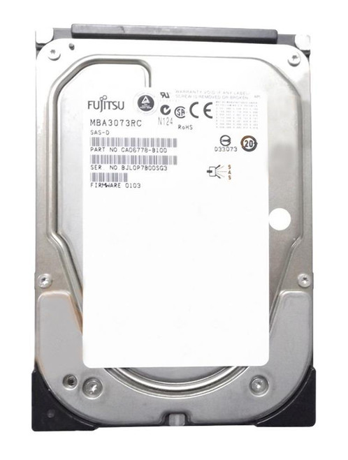 MBA3073RC-06 - Fujitsu 73.5GB 15000RPM SAS 3.5" HDD