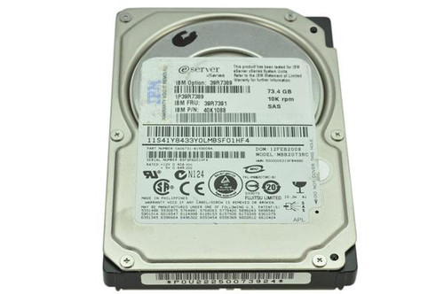 40K1088 - IBM 73GB 10K RPM SAS 3Gb/s 2.5" HDD
