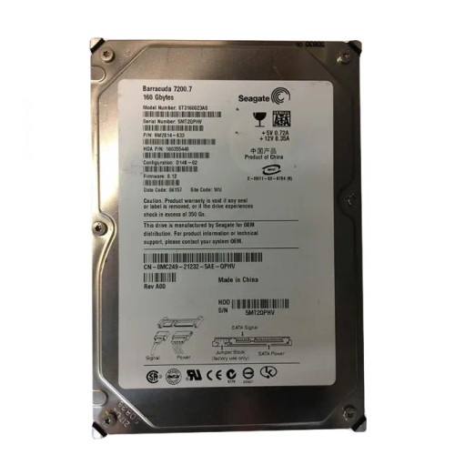 MC249 - Dell 160GB 7200RPM SATA 3.5" HDD
