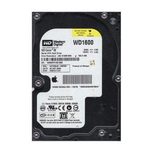 WD1600JS-40MVB1 - Western Digital 160GB 7200RPM SATA 3.5-Inch HDD