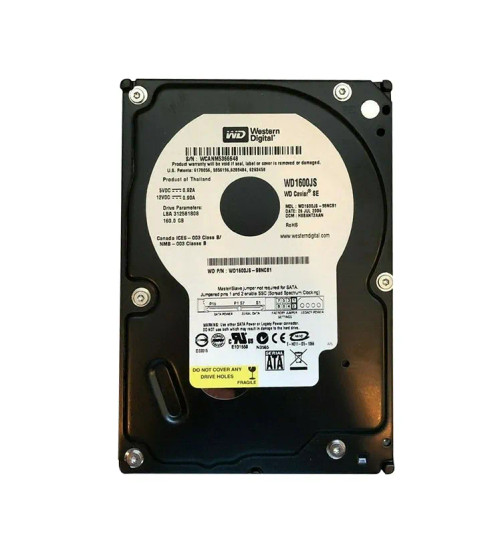 WD1600JS-98NCB1 - Western Digital 160GB 7200RPM SATA 3.5" 8MB HDD