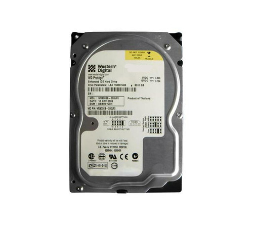 WD80EB-00CGH0 - Western Digital Protege 8GB 5400RPM EIDE 40-Pin 2MB Cache 3.5-Inch Hard Drive