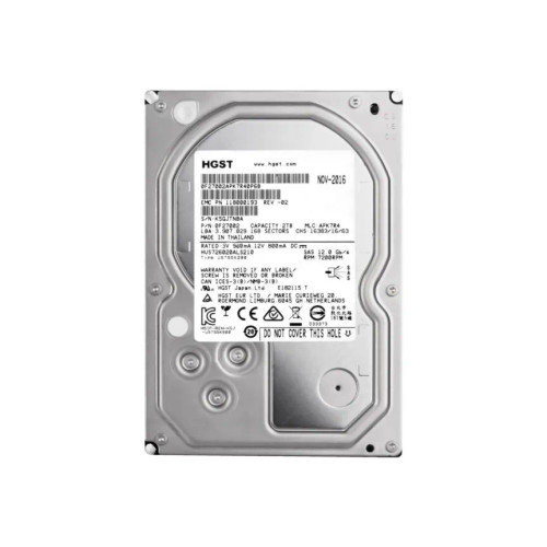 HUS726020ALS210 - HGST 2TB 7200RPM SAS 12Gb/s 128MB 3.5" HDD