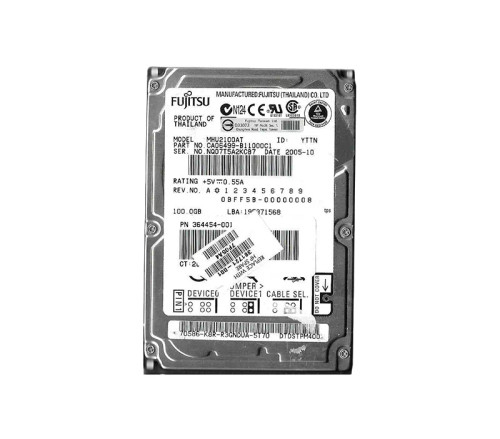 MHV2100AT - Fujitsu 100GB 4200RPM IDE 2.5" 8MB HDD