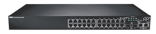 K688K - Dell PowerConnect 3524 24 x Ports 10/100Base-TX + 2 x Ports GE + 2 x Ports SFP Shared + 2 x Ports Layer 3 Managed 1U Rack-Mountable Stackable Fast Ethernet Network Switch