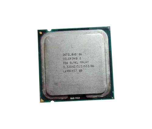 4506280R - Gateway 3.33GHz 533MHz FSB 512KB L2 Cache Socket PLGA775 Intel Celeron D 356 1-Core Processor