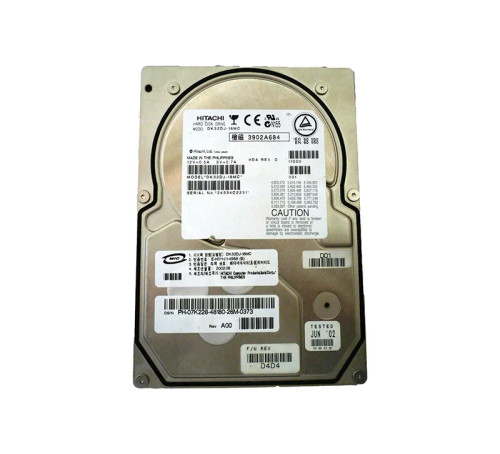 DK32DJ-18MC - Hitachi 18GB 10000RPM Ultra-160 SCSI 3.5" HDD
