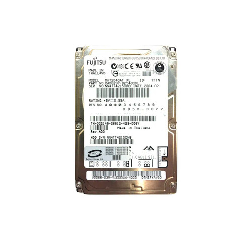 CA06297-B25400DL - Fujitsu 40GB 4200RPM 2.5" IDE HDD